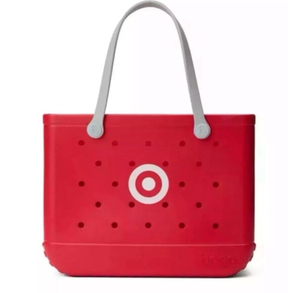 Target x Bogg Bitty Bag Mini Size Bullseye Tote Bag Red NWT Limited Ed - Picture 1 of 1